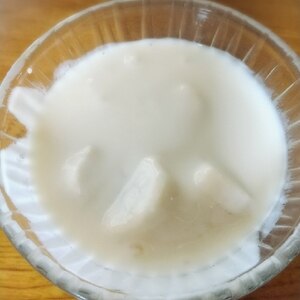 バナナ豆乳ヨーグルトドリンク